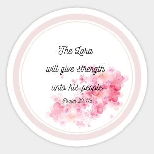 Bible verse gift idea Sticker